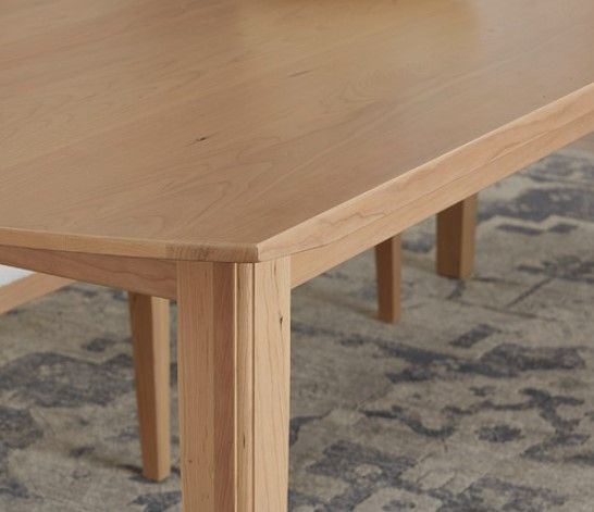 Artisan & Post by Vaughan-Bassett Crafted Cherry by Ben & Erin Napier Bleached Cherry 94" Surfboard Table-2