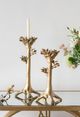 A & B Home Gold Small Candle Holder-5