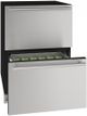 U-Line 5.2 Cu. Ft. Stainless Steel Refrigerator Drawers-2