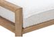 Modus Furniture Dorsey Granola/Ricotta Upholstered Bench-4