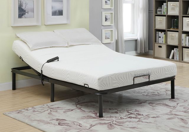 Coaster® Stanhope Black Eastern King Adjustable Bed Base-1