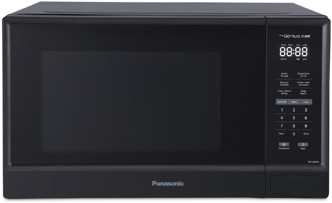 Panasonic® Genius® 1.3 Cu. Ft. Black Countertop Microwave