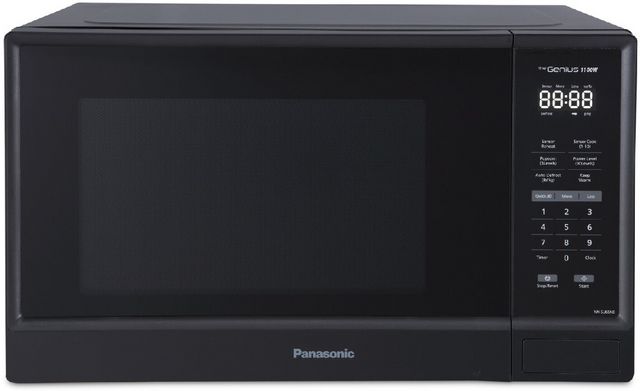 Panasonic® Genius® 1.3 Cu. Ft. Black Countertop Microwave-0