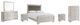 Signature Design by Ashley® Lonnix 6-Piece Silver Full Panel Bed Set-0