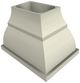 Vent-A-Hood® Designer Series 42" Biscuit Island Range Hood-1
