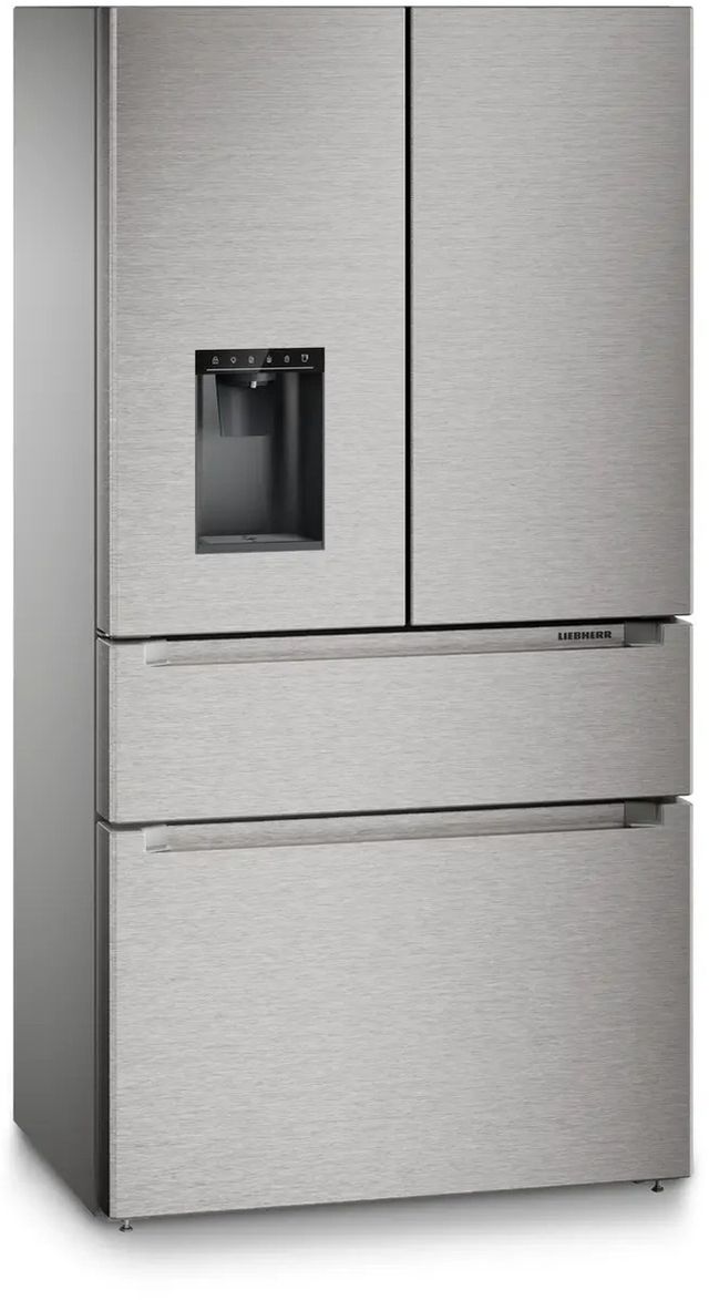 Liebherr Plus Series 36" 20.7 Cu. Ft. Stainless Steel Counter Depth French Door Refrigerator -3