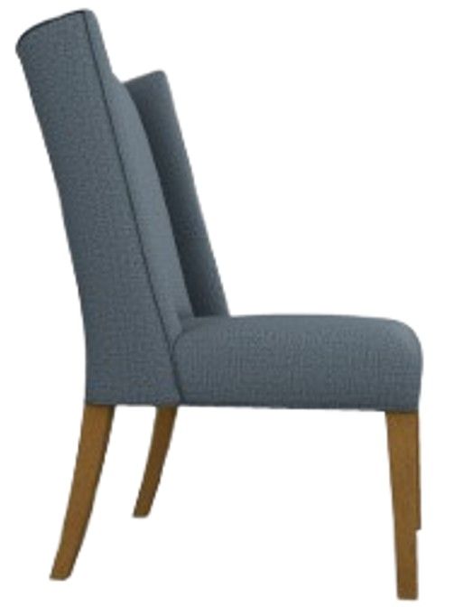 Best® Home Furnishings Customizable Chrisney Dining Side Chair with Honey Birch Legs-2