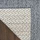 Nourison Home™ Tulum Denim Chevron 5'x7' Area Rug-4