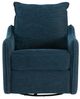 Signature Design by Ashley® McBurg Navy Swivel Power Recliner-1