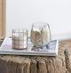 A & B Home Gold/White Candle Holder-5