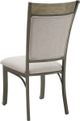 Powell® Franklin 2-Piece Gray/Pewter Dining Side Chair Set-5