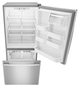 Amana® 29" 18.7 Cu. Ft. Stainless Steel Bottom Freezer Refrigerator with EasyFreezer™ Pull-Out Drawer-3