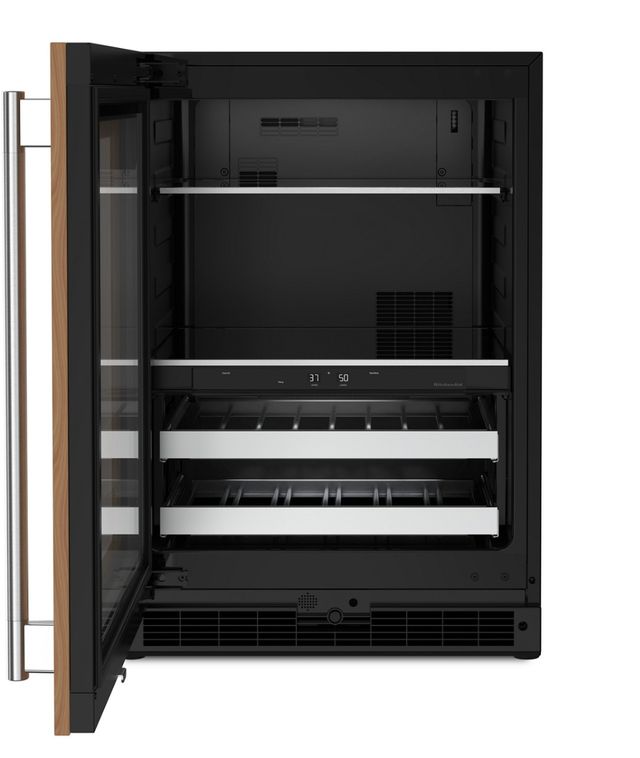 KitchenAid® 24" 4.8 Cu. Ft. Panel Ready Beverage Center -1