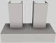 Vent-A-Hood® 48" Stainless Steel Contemporary Wall Mounted Range Hood-0