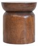 A & B Home Natural Warm Brown 21" Side Table-1