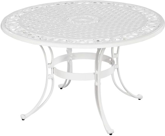 homestyles® Sanibel 5-Piece White Outdoor Dining Set-2
