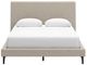 Signature Design by Ashley® Cielden Soft Gray Queen Upholstered Panel Bed-1