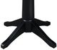 John Thomas Furniture® Dining Essentials Black Drop Leaf Table Top-2