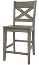 Jofran Inc. Outer Banks Driftwood X-Back Counter Stool-2