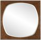 Uttermost® Garonne Antique Walnut Square Mirror-0