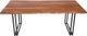 Porter International Designs Manzanita Harvest Dining Table with Black W Base-1