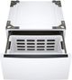 LG 3400 Series White Front Load Washer & Gas Dryer Package w/ Pedestals-4