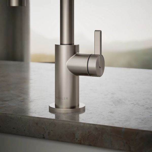 KOHLER® Components® Vibrant Stainless 9" Beverage Faucet-3