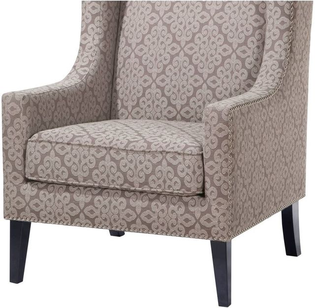 Olliix by Madison Park Beige/Natural Barton Wing Chair-3