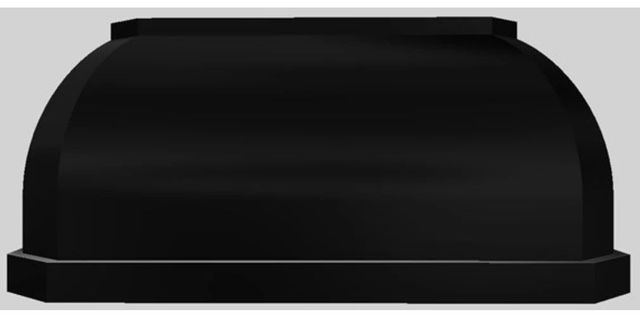 Vent-A-Hood® Designer Series 66" Black Wall Mounted Range Hood-1