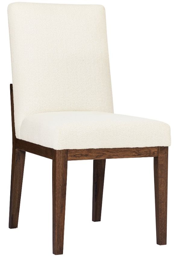 Artisan & Post by Vaughan-Bassett Dovetail White/Natural Upholstered Dining Side Chair-0