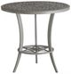 Tommy Bahama® Outdoor Silver Sands Oyster Shell Aluminum High/Low Bistro Table-0