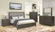 Lifestyle 8481A Gray Queen Panel Bed-1