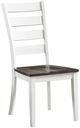 Intercon Kona Gray/White Dining Chair-0