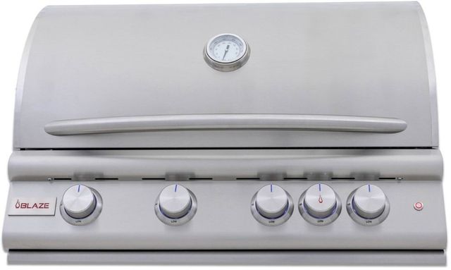 Blaze® Grills Premium LTE+ 4-Burner Stainless Steel Built In Liquid Propane Grill-0