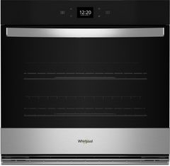 Whirlpool® 30" FingerPrint Resistant Stainless Steel Single Electric Wall Oven