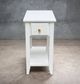 Boulder Creek Furniture Shaker Snow White Chairside Table-1