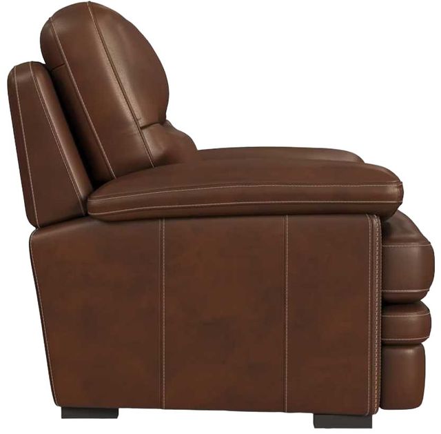 Flexsteel® David Leather Pecan Chair-3