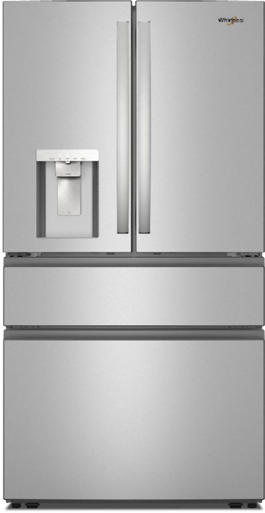 Whirlpool® 36" 28.9 Cu. Ft. Finger-Print Resistant Stainless Steel Finish French Door Refrigerator-0