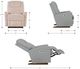 La-Z-Boy® Sparrow Spice Power Rocking Recliner with Headrest and Lumbar-2