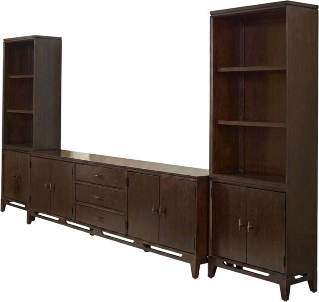 aspenhome® Sutton French Roast 85'' Entertainment Wall-0