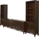 aspenhome® Sutton French Roast 85'' Entertainment Wall-0