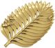 A & B Home Gold Decorative Leaf Plate-0