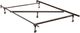 W.Silver Products Classic Twin/Full/Queen Frame with Cross Support and Rollers-0