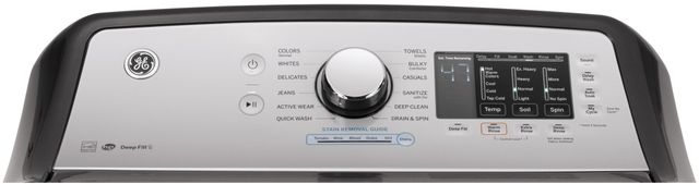 GE® 4.6 Cu. Ft. Diamond Gray Top Load Washer-3