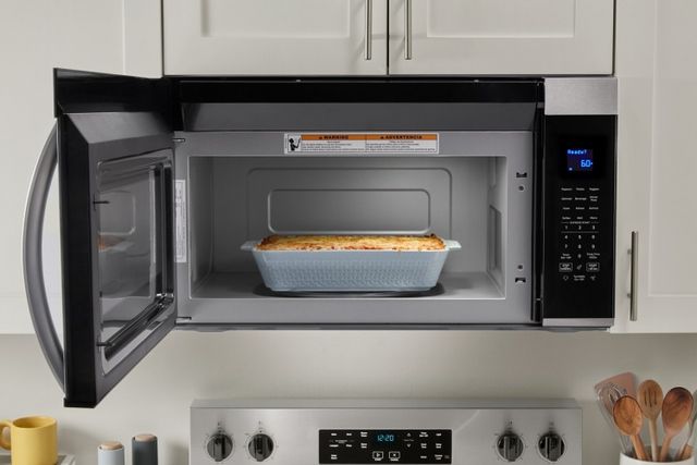 Whirlpool® 1.9 Cu. Ft. Fingerprint Resistant Stainless Steel Over the Range Microwave-8