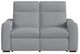 Flexsteel® Ava Stonewash Fabric Power Reclining Loveseat with Power Headrest and Lumbar-2