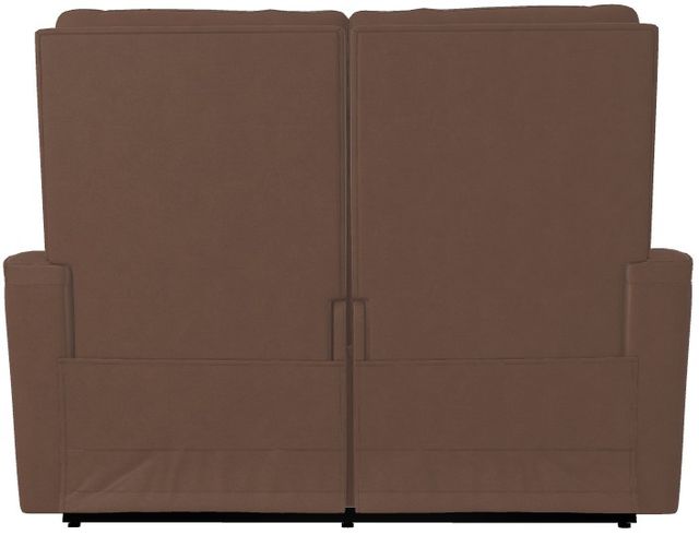 La-Z-Boy® Baron Mocha Leather Manual Wall Reclining Loveseat-4