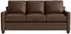 Bassett® Furniture Customizable Carolina Leather Track Arm Sofa-1