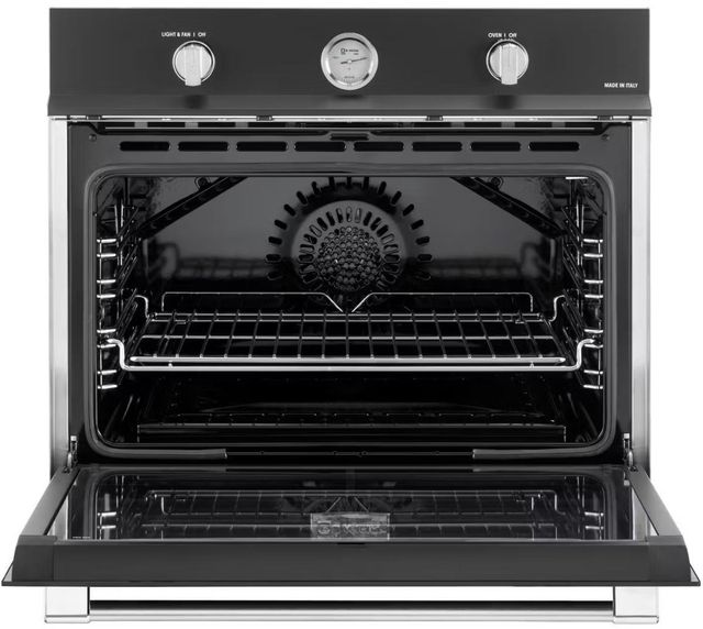 Verona® Designer Series 30" Matte Black Gas Wall Oven-1