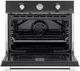 Verona® Designer Series 30" Matte Black Gas Wall Oven-1